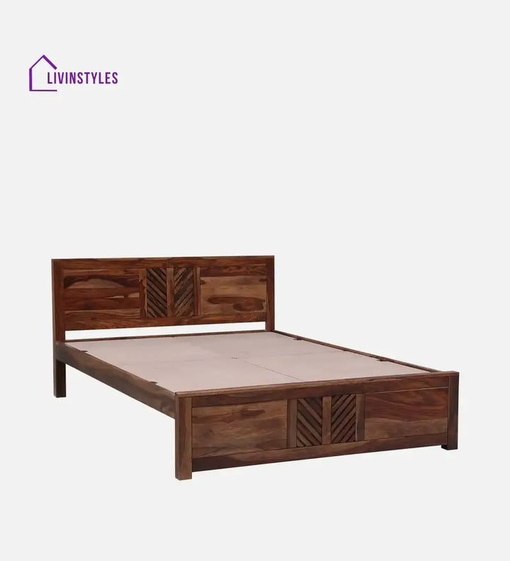 Elista Solid Sheesham Wood Beds Bed without storage