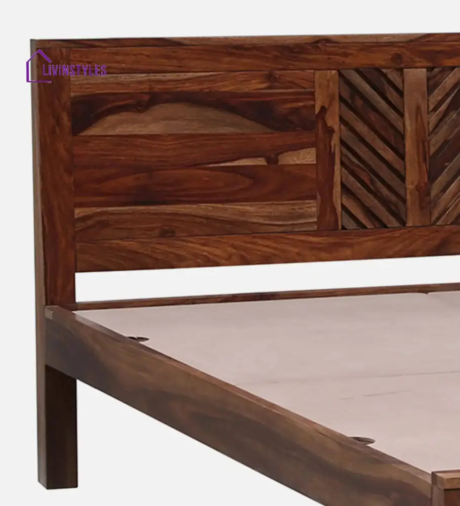Elista Solid Sheesham Wood Beds Bed without storage