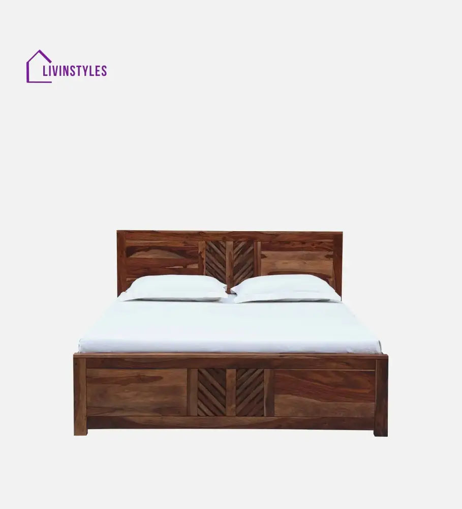 Elista Solid Sheesham Wood Beds Bed without storage
