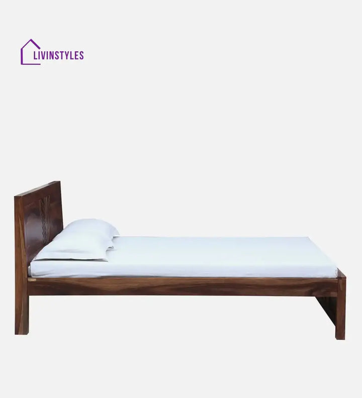 Elista Solid Sheesham Wood Beds Bed without storage