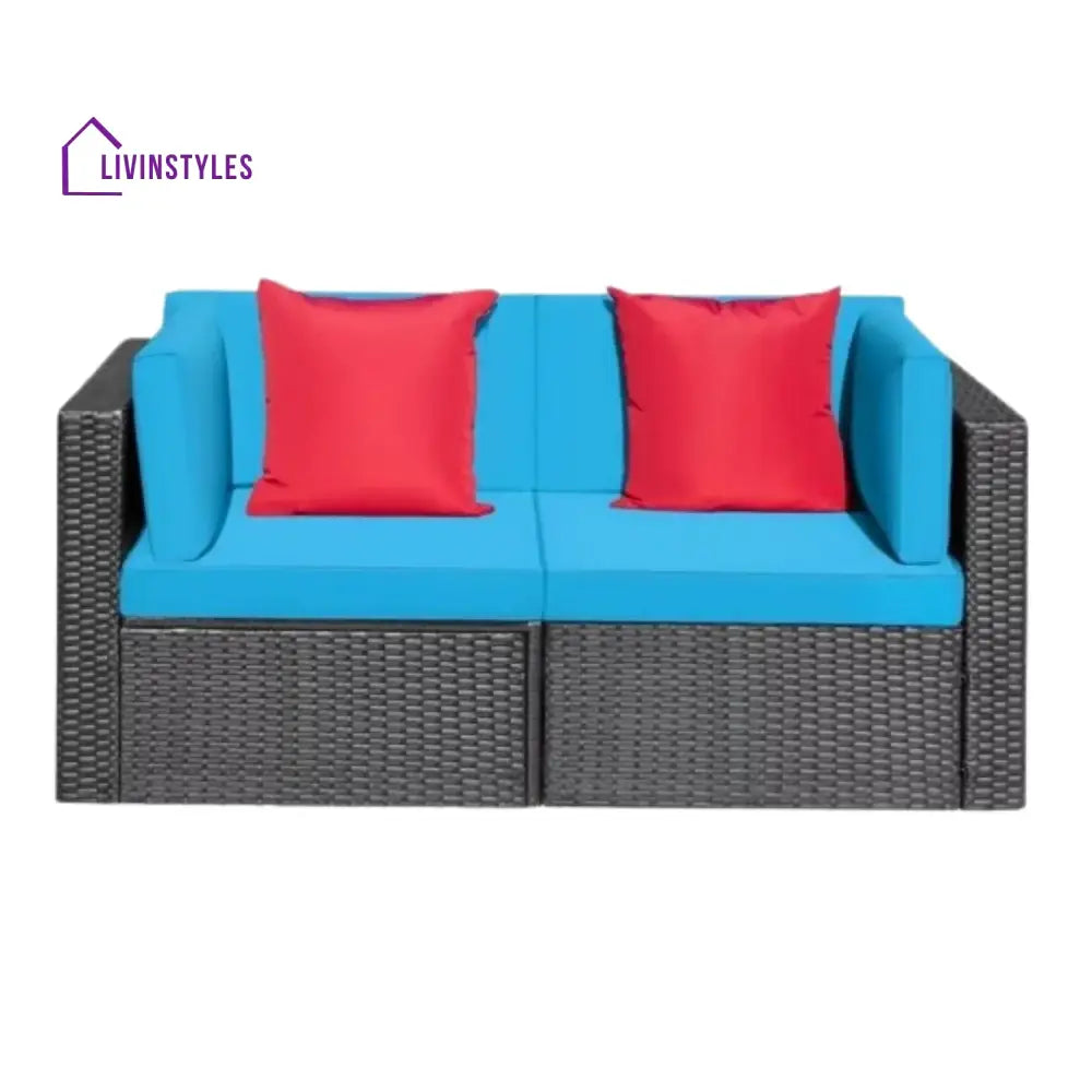 Gaurika Outdoor All-Weather Rattan Wicker Single Seater Sofa - Sofa Set