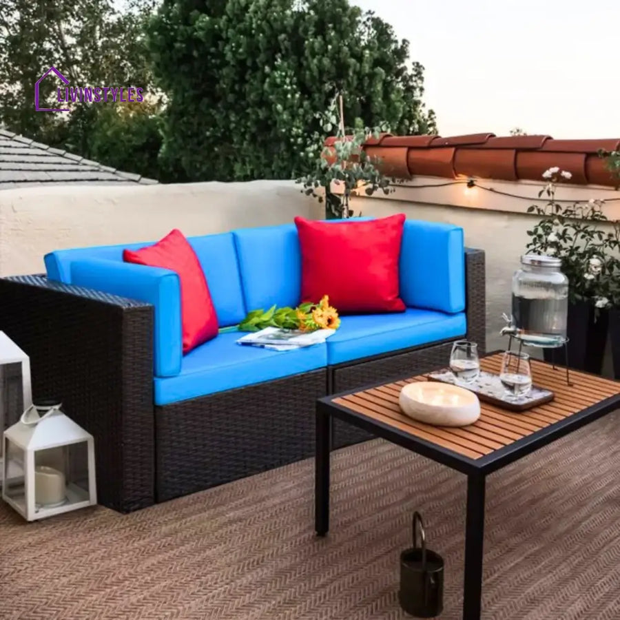 Gaurika Outdoor All-Weather Rattan Wicker Single Seater Sofa - Sofa Set