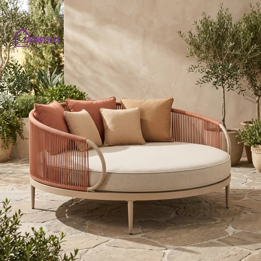 Gautier Outdoor Day Bed | Garden Day Bed | Outdoor Day Beds for Villa