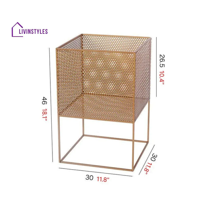 Gayatri Metal Plant Stand For Balcony - Set Of 2