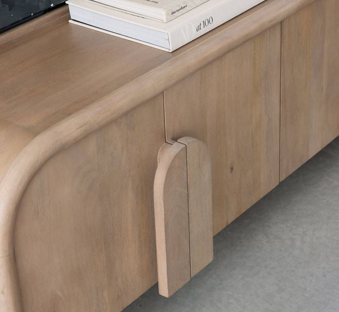 Andrea Wooden 6FT TV Console