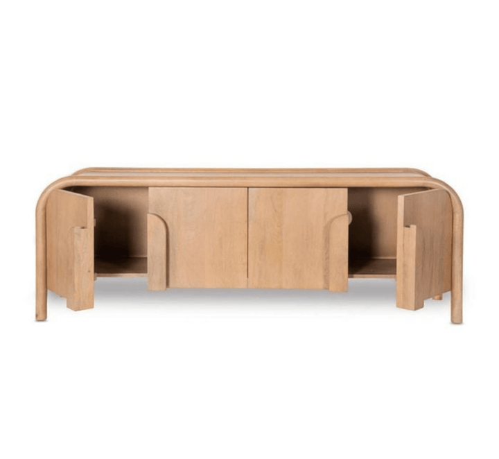 Andrea Wooden 6FT TV Console