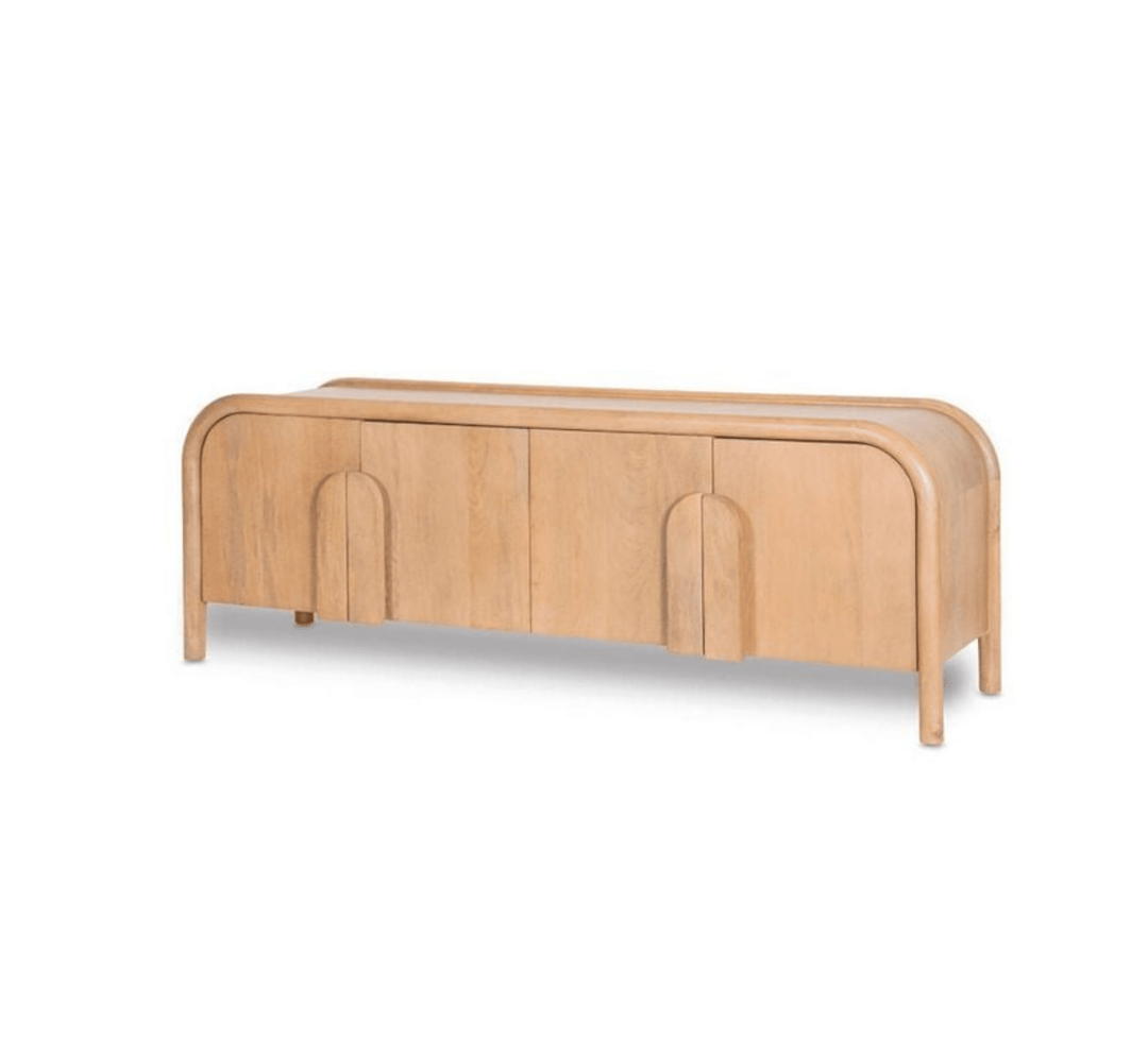 Andrea Wooden 6FT TV Console
