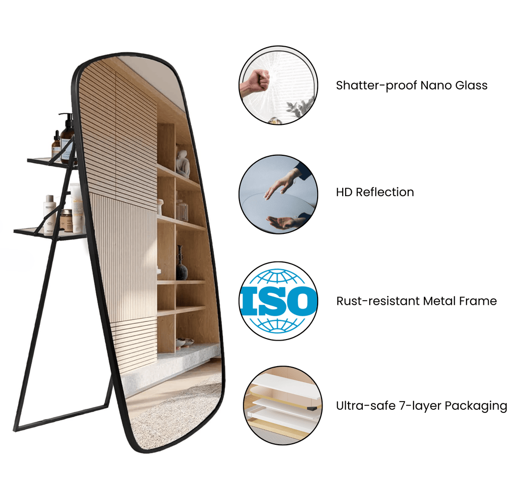 Amalia Full-length Mirror with Stand