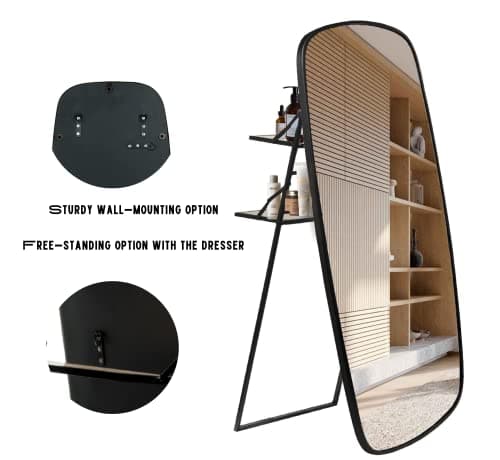 Amalia Full-length Mirror with Stand
