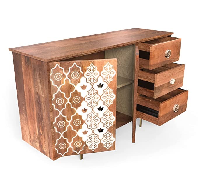 Alicia Wooden 54" Sideboard