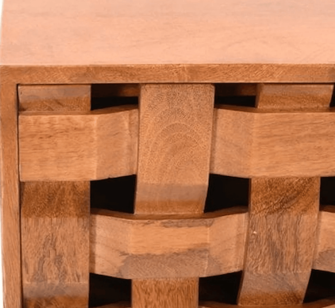 Alejandra Woven Wooden 60" Sideboard