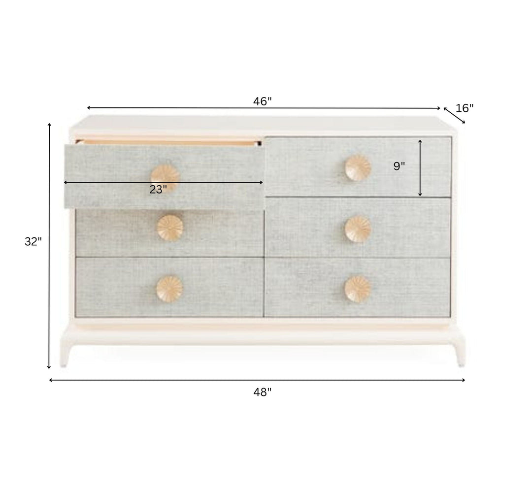 Ana Wooden 4FT Chest of Drawers