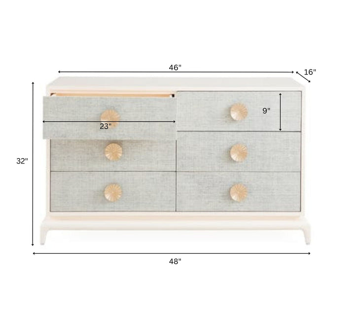Ana Wooden 4FT Chest of Drawers