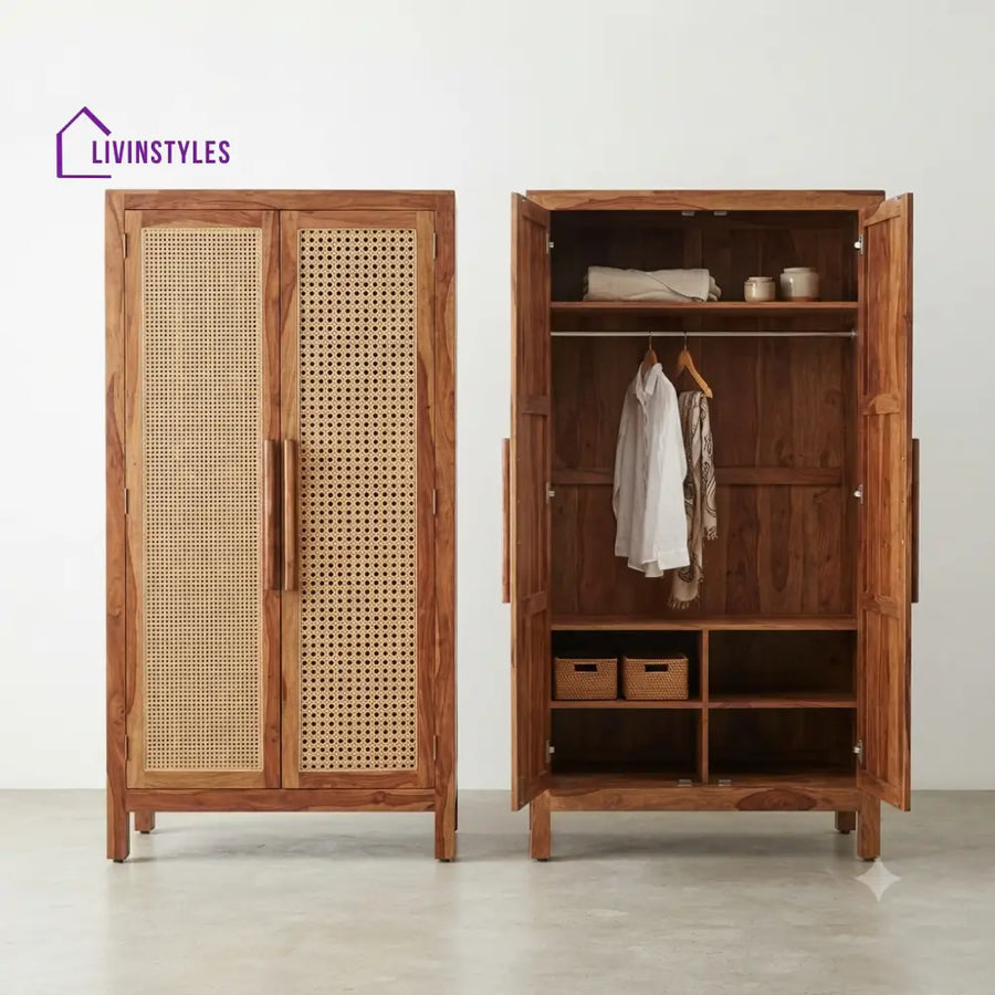 Gitanjali Wooden Wardrobe for Clothes | Cupboard for Clothes