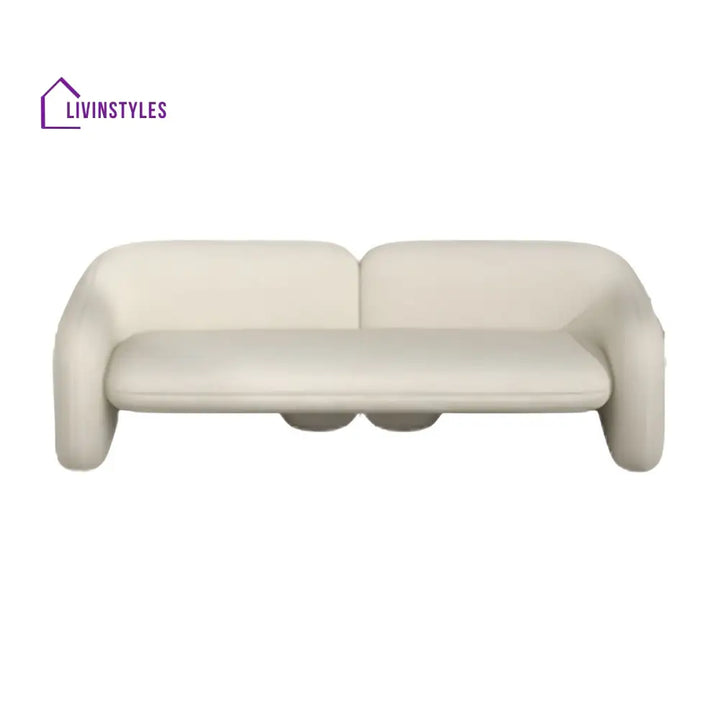 Gleb Boucle Fabric Sofa Set For Living Room | 3 + 1 + 1 Sofa Set