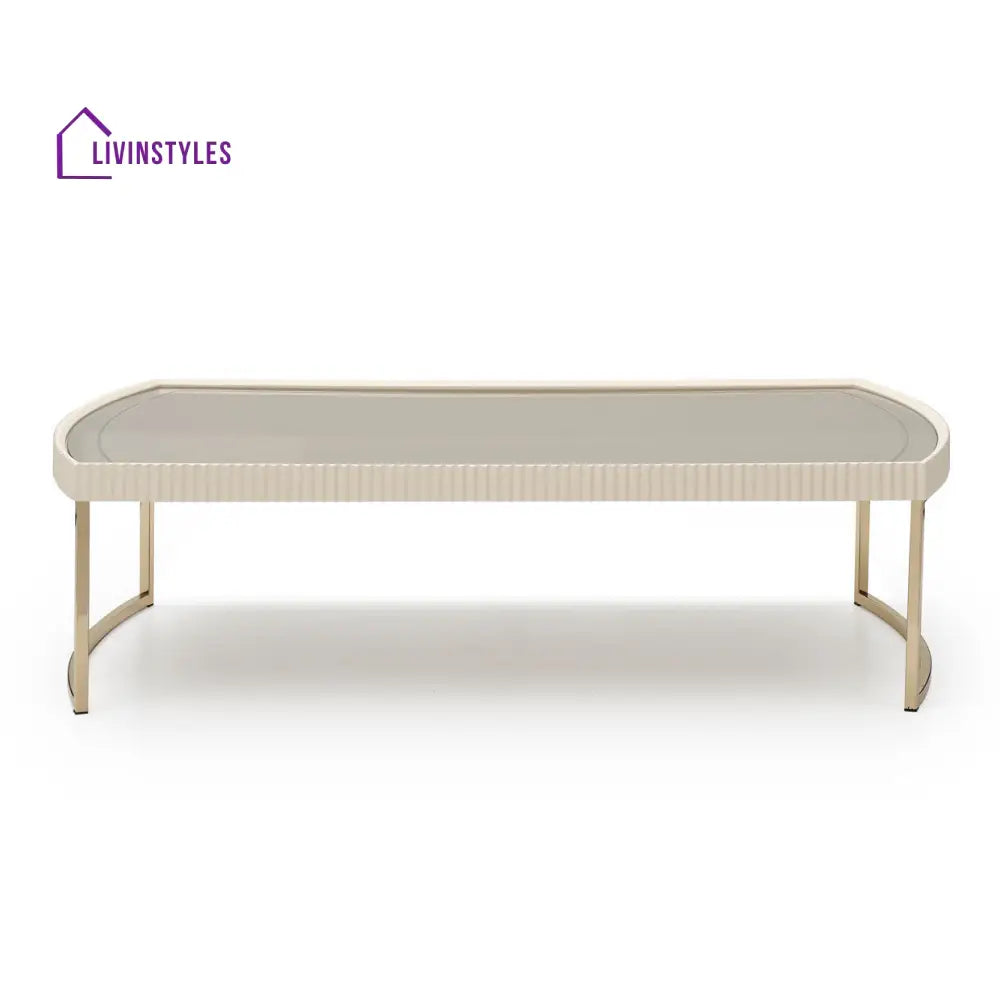 Glint Stainless Steel Coffee Table For Living Room