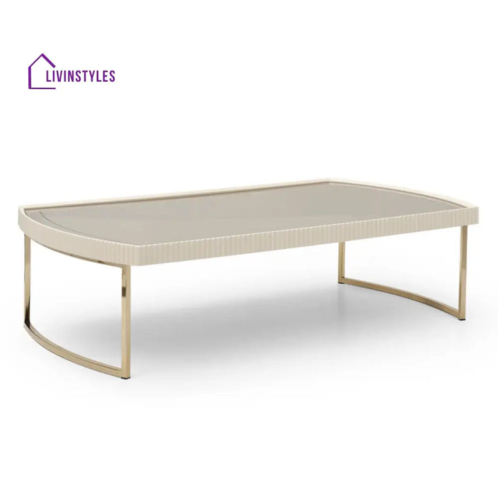 Glint Stainless Steel Coffee Table For Living Room