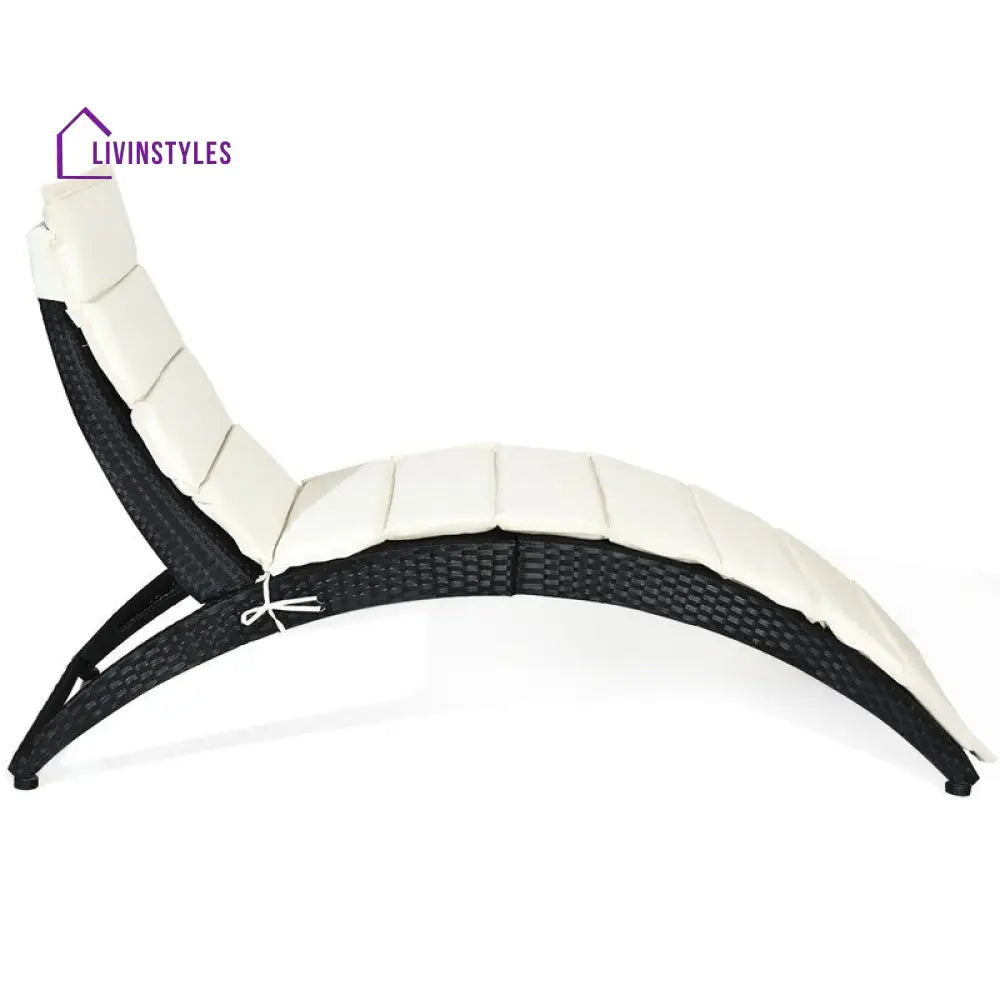 Grace Outdoor Swimming Poolside Lounger (Brown) - Loungers