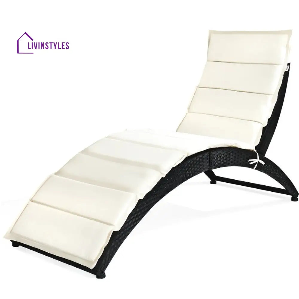 Grace Outdoor Swimming Poolside Lounger (Brown) - Loungers