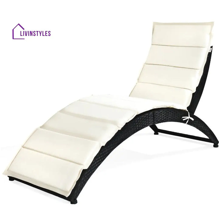 Grace Outdoor Swimming Poolside Lounger (Brown) - Loungers