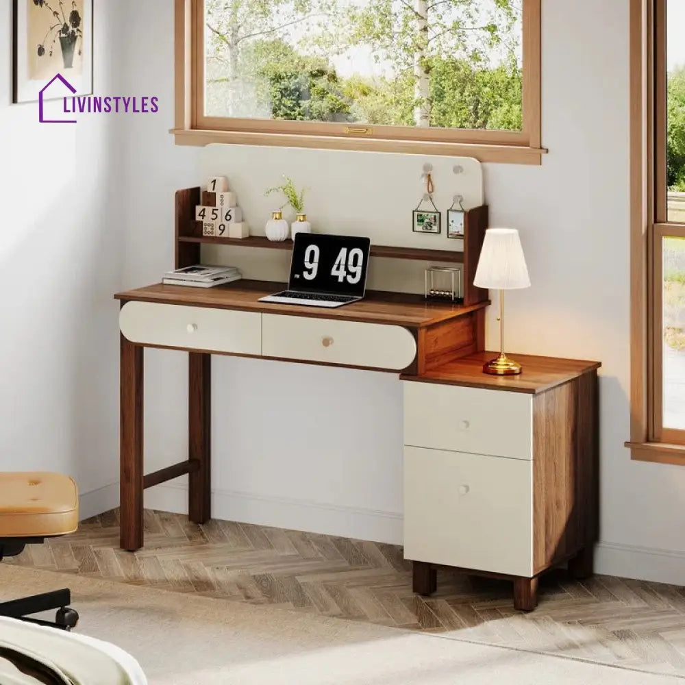 Grigory Solid Wood Study Table for Students