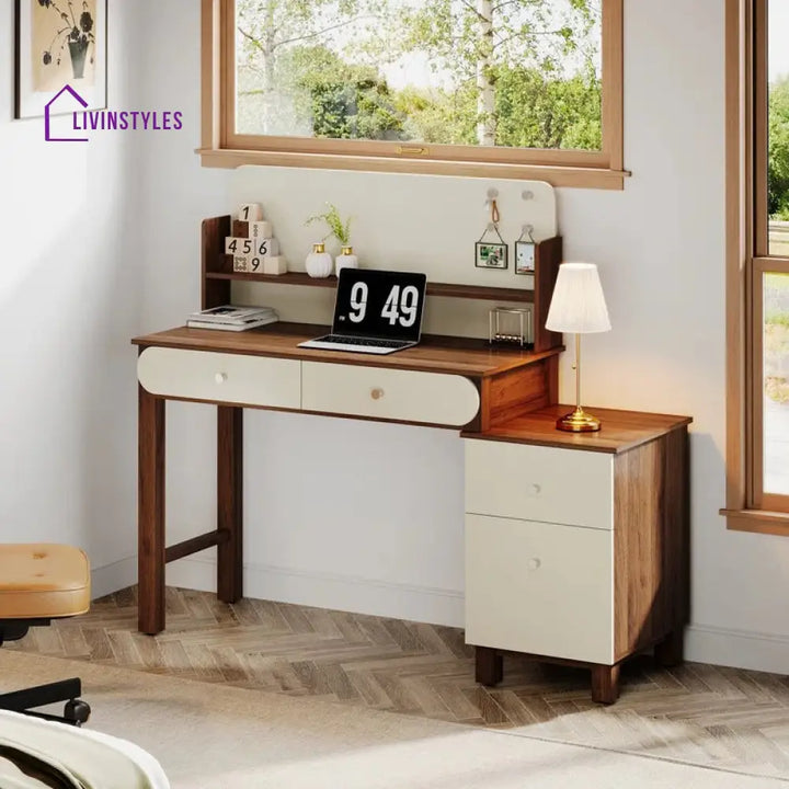 Grigory Solid Wood Study Table for Students