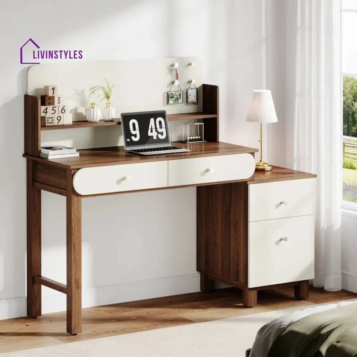 Grigory Solid Wood Study Table for Students