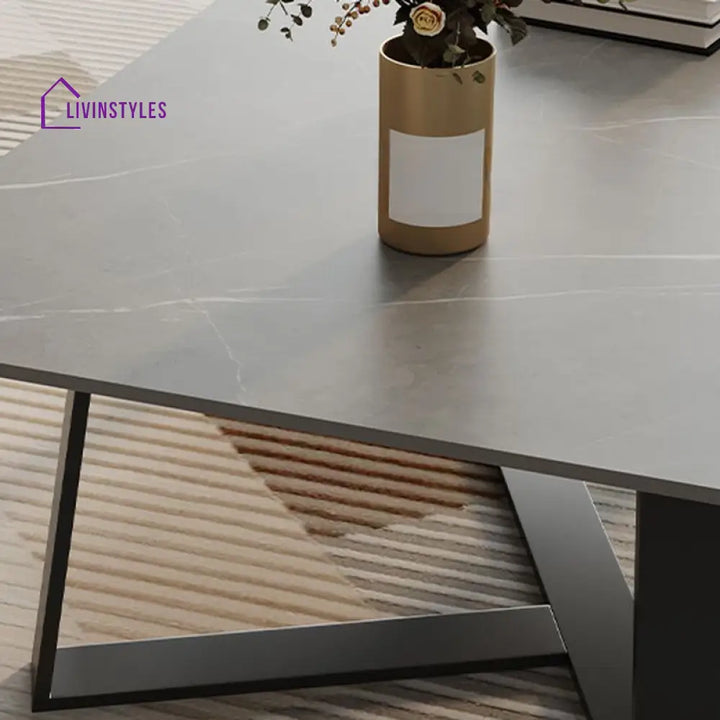 Gurnoor Stainless Steel Coffee Table for Living Room