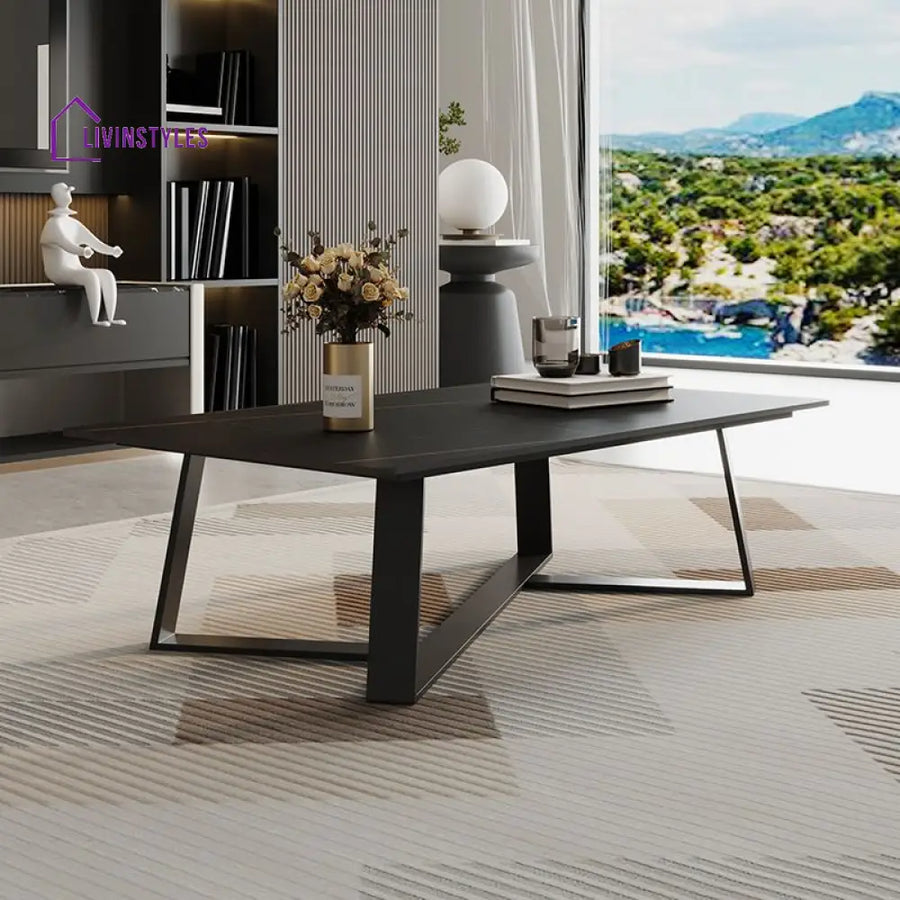 Gurnoor Stainless Steel Coffee Table for Living Room