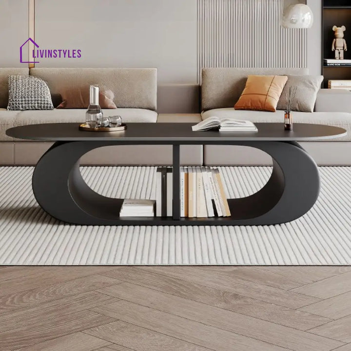 Gyan Stainless Steel Frame Coffee Table for Living Room
