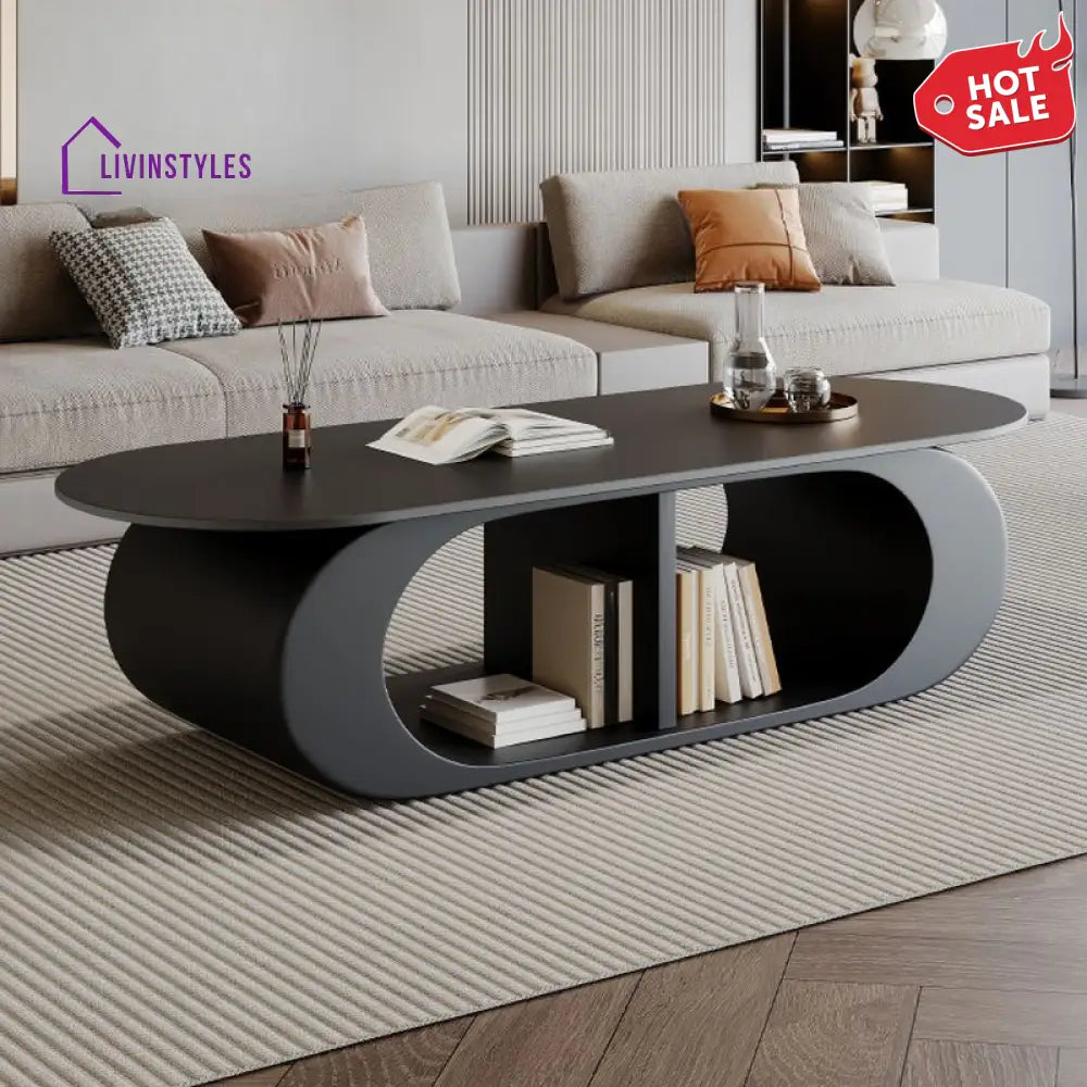Gyan Stainless Steel Frame Coffee Table for Living Room