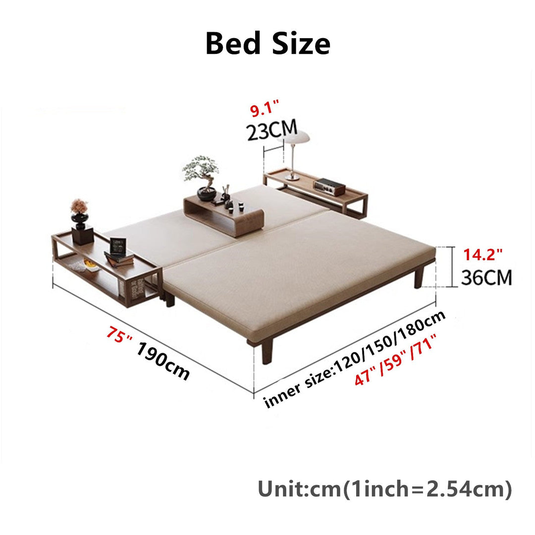 Zen Transform Sofa Bed with Chabudai Table FURNITURE