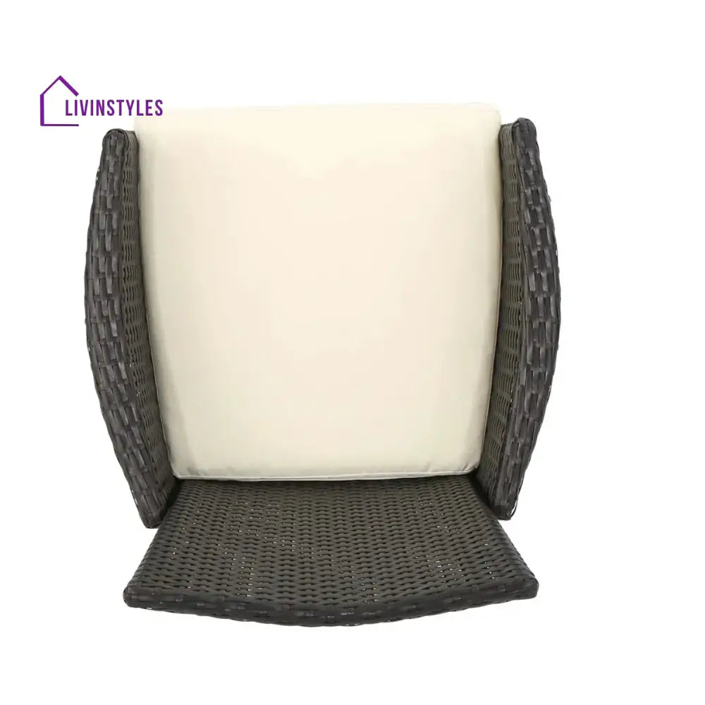 Hailey 2-Piece Outdoor Rattan Wicker Patio Dining Chairs - Dinning Chairs