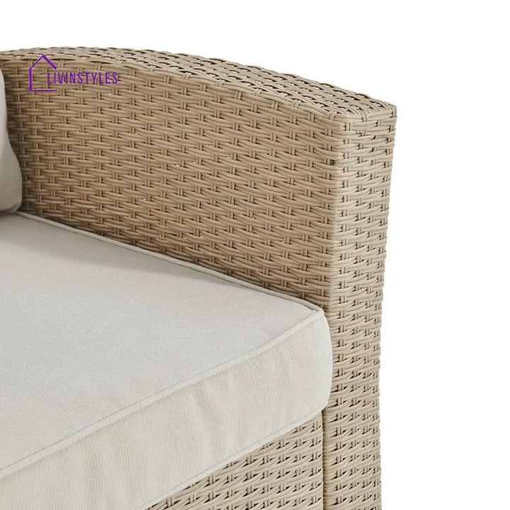Hajar Outdoor All-Weather Wicker Single Seater Sofa - Sofa Set