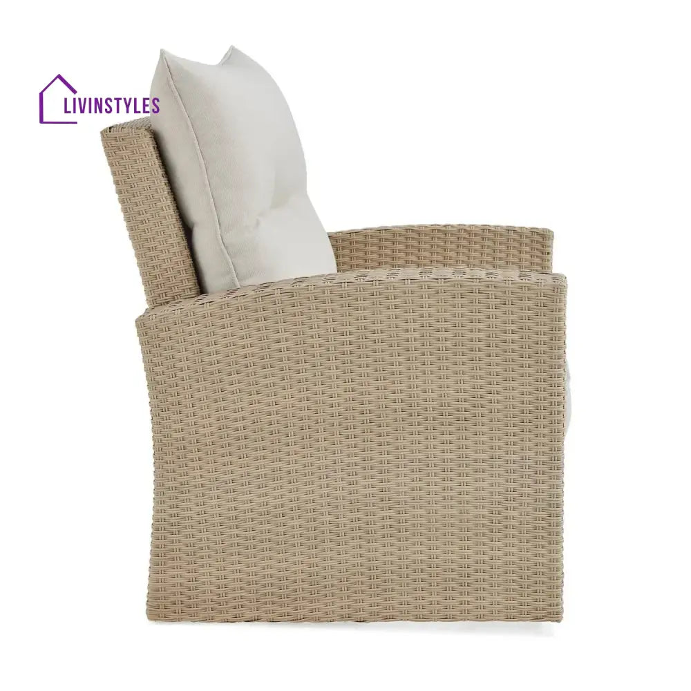 Hajar Outdoor All-Weather Wicker Single Seater Sofa - Sofa Set