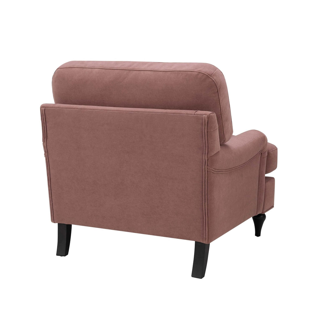 Carlos Living Room Arm chair - Dusky Pink