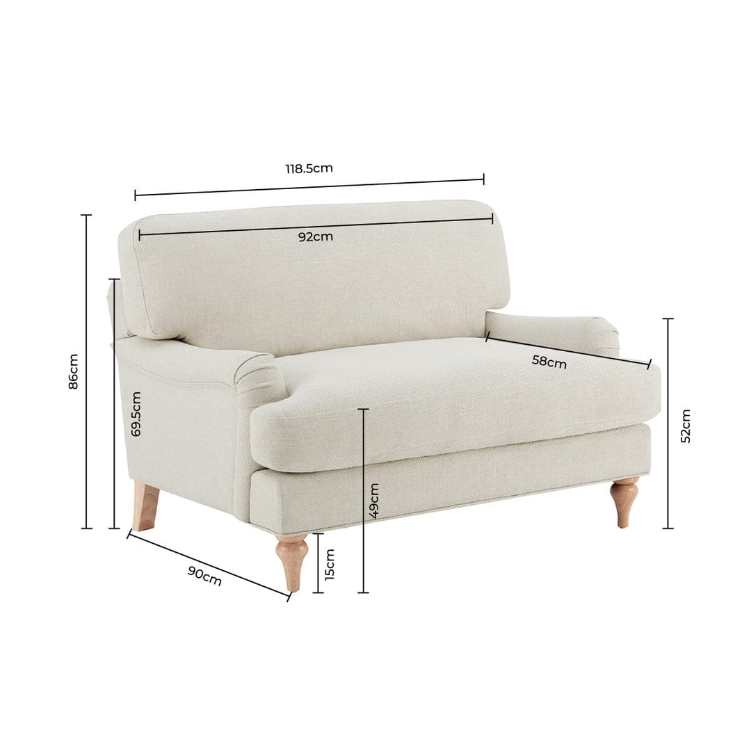 Manuel Loveseat - Beige