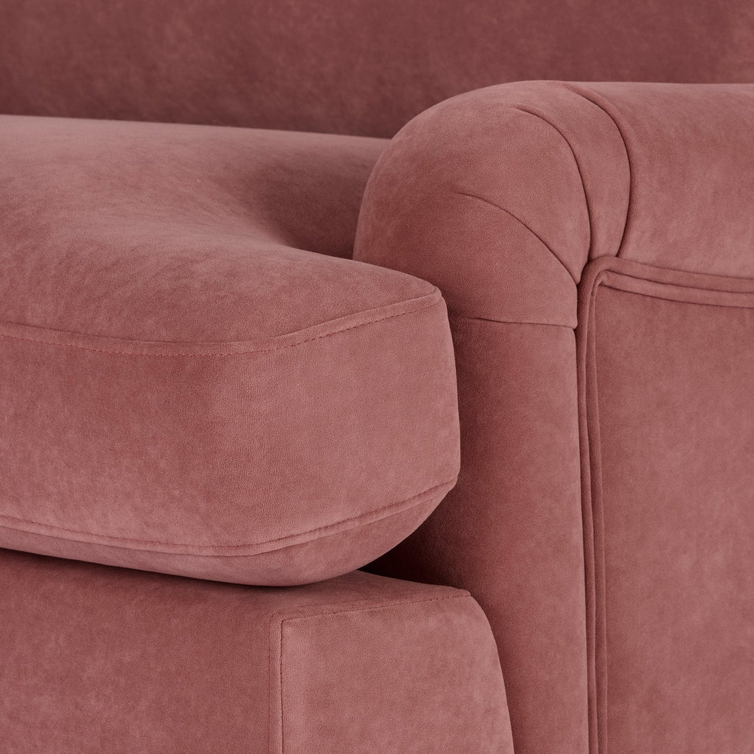 Carlos Loveseat - Dusky Pink