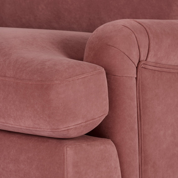 Carlos Loveseat - Dusky Pink