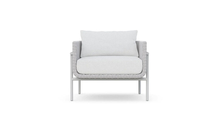 Kreios Outdoor Garden Balcony Sofa Set 2 Seater, 2 Single seater and 1 Center Table With 1 Side Table Set (White)