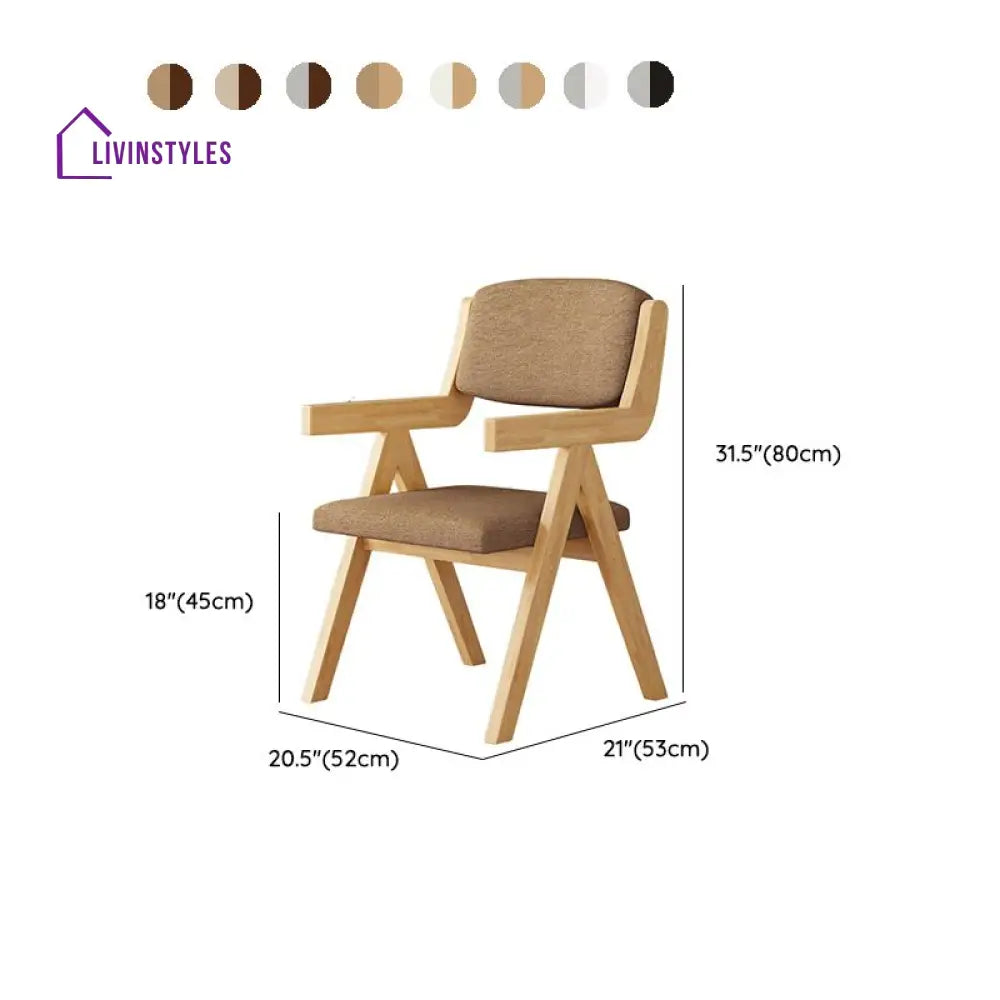 Hanika Wooden Dining Chair | Sheesham Wood