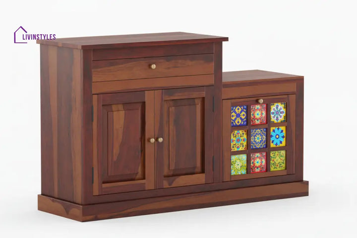 Hanmai Sheesham Wood Shoe Rack