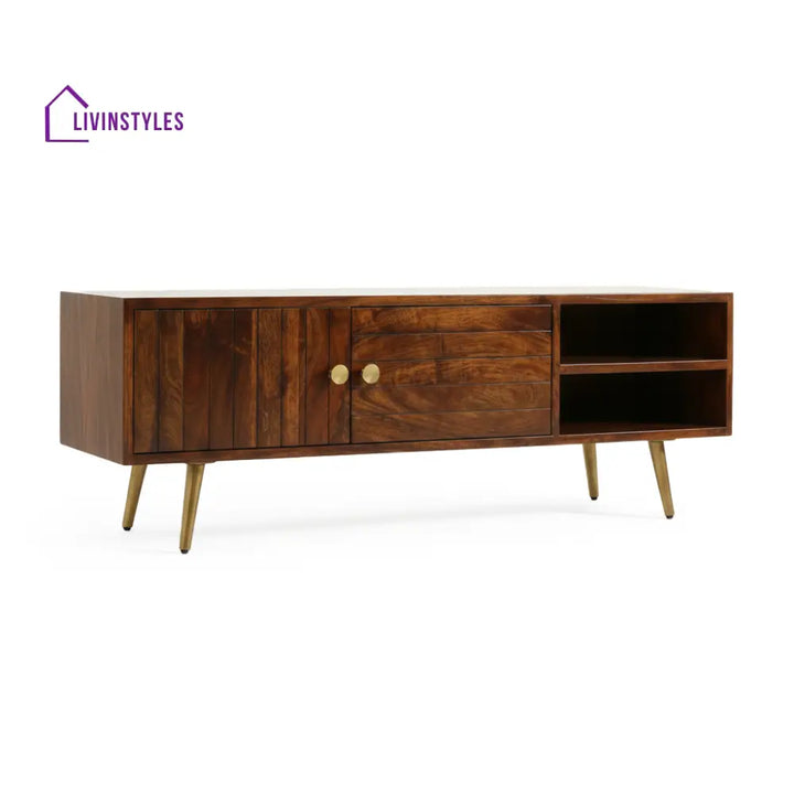 Slat TV Cabinet - Furniture