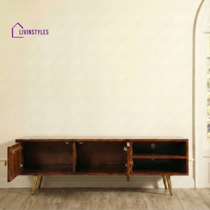 Slat TV Cabinet - Furniture