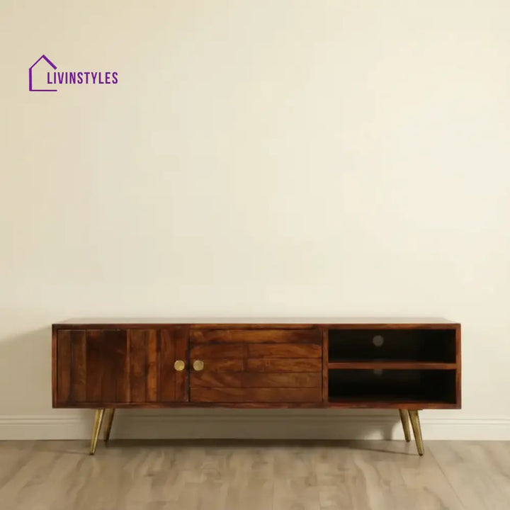 Slat TV Cabinet - Furniture