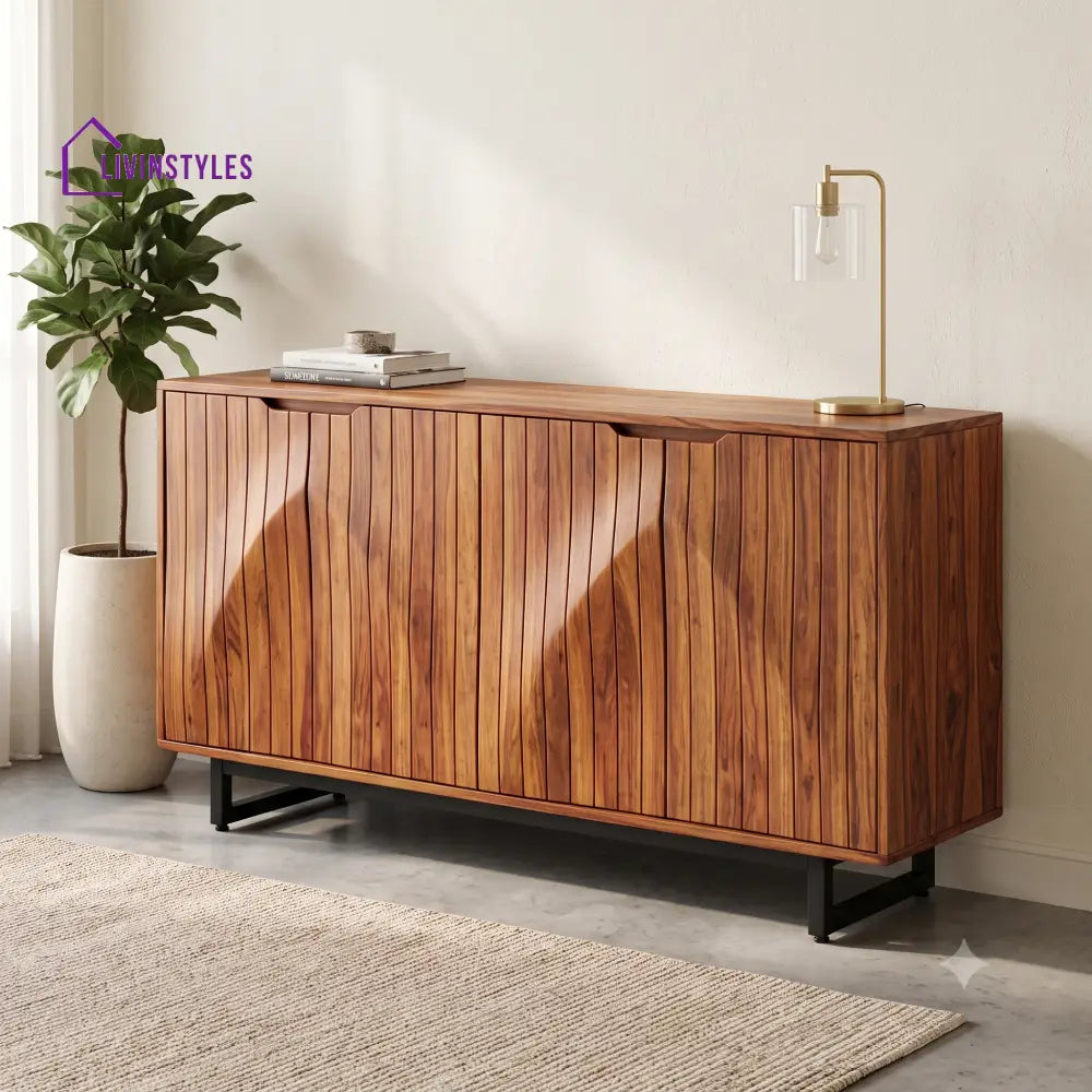 Harini Premium Wooden Sideboard and Cabinet for Living Room