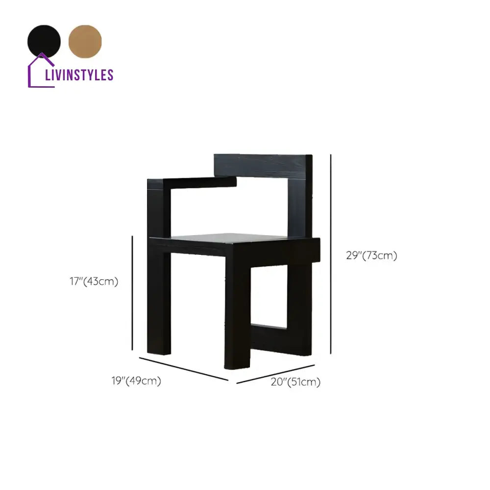 Harisha Wooden Side Chair Corner Chair | Sheesham Wood