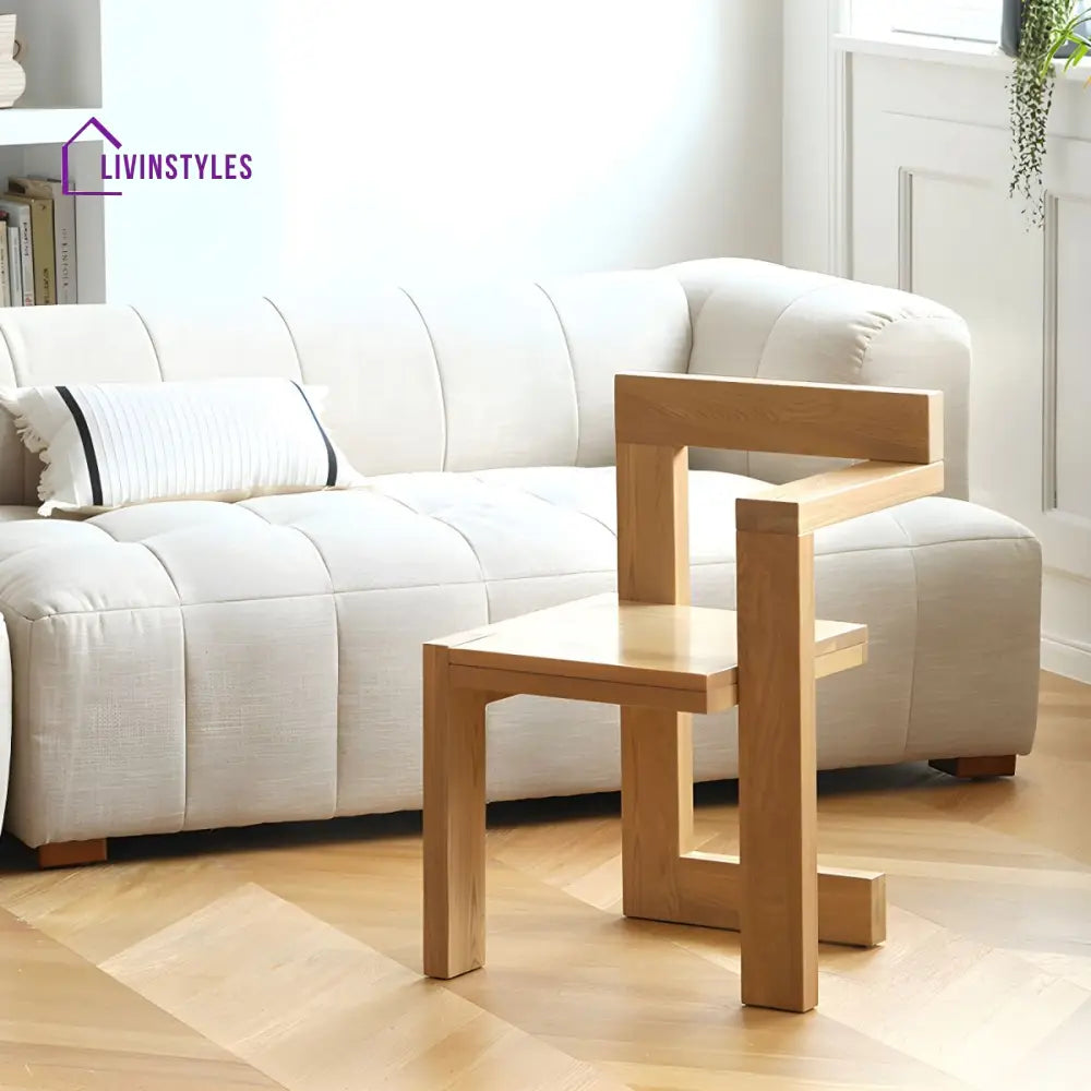 Harisha Wooden Side Chair Corner Chair | Sheesham Wood
