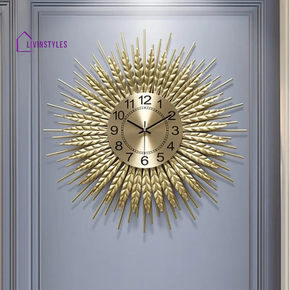 Harit Metal Wall Clock