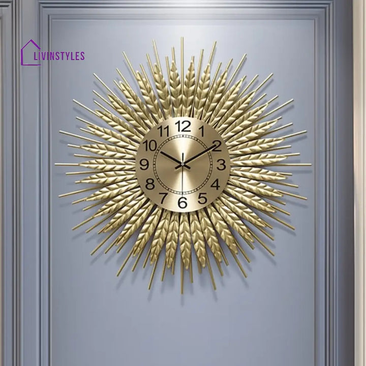 Harit Metal Wall Clock